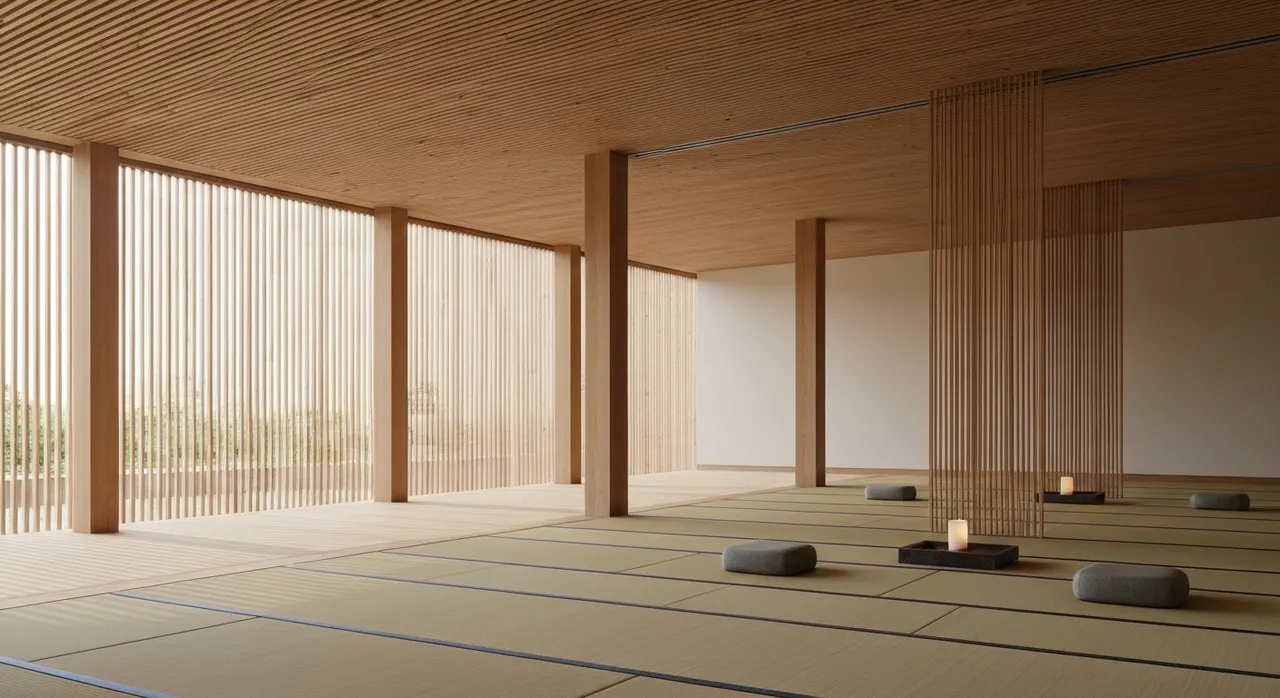 Japans Zen Hal - kleurenpalet en sfeer