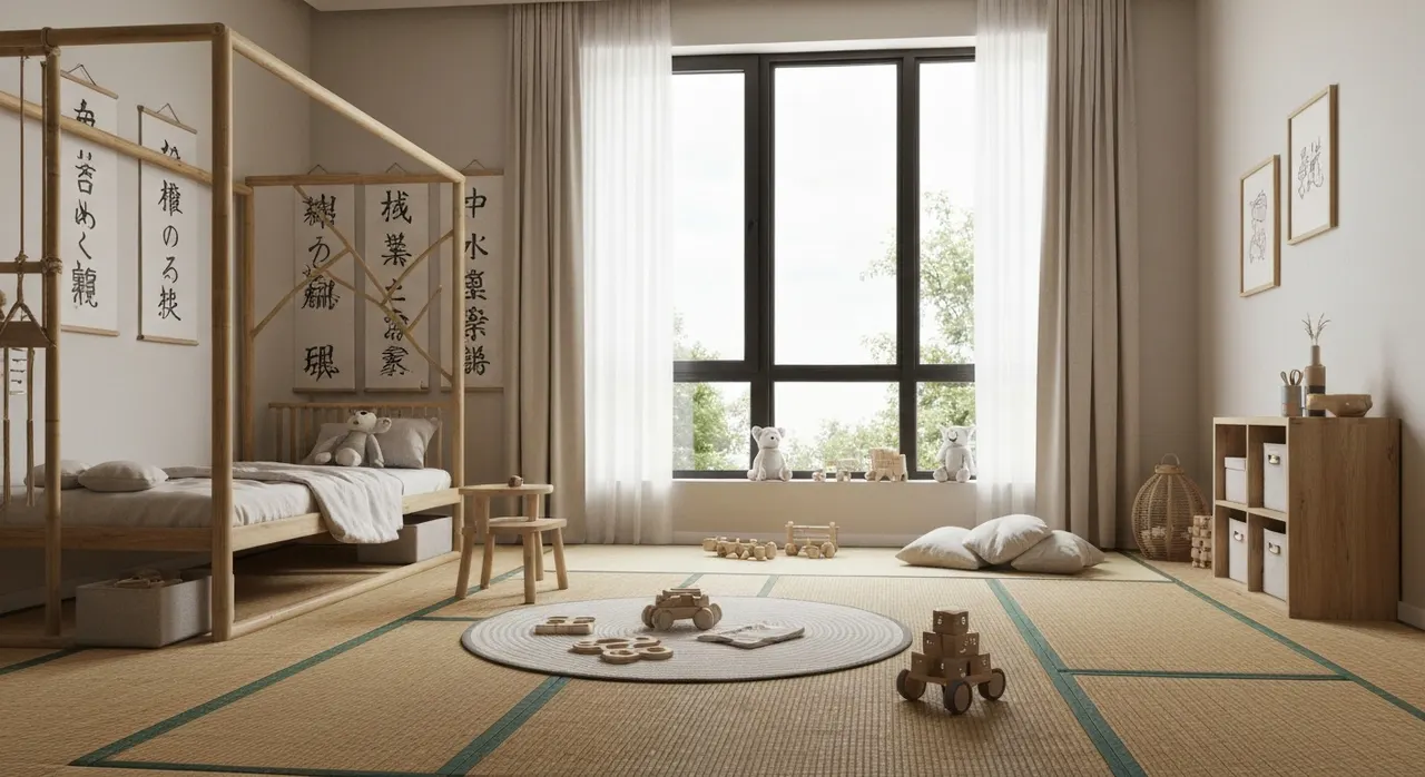 Japans Zen Kinderkamer - inrichting en decoratie