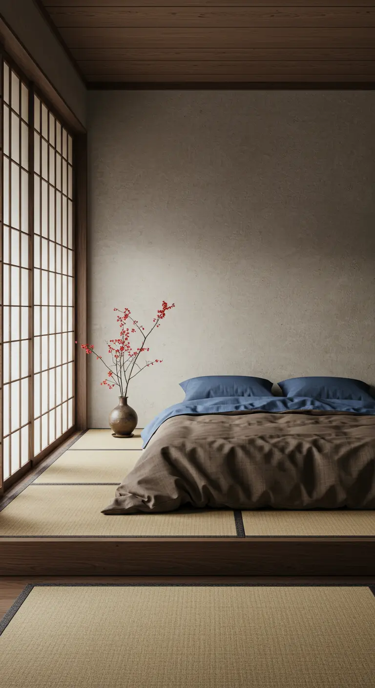 Japans Zen Slaapkamer - sfeervolle slaapkamer 3