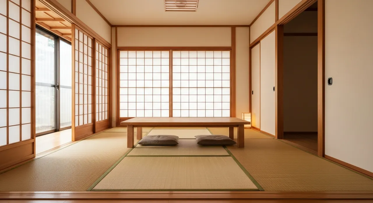 Japans Zen woonkamer