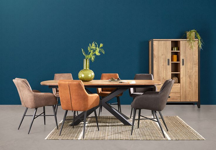 Maximalistisch Eetkamer - sfeervolle eetkamer 9