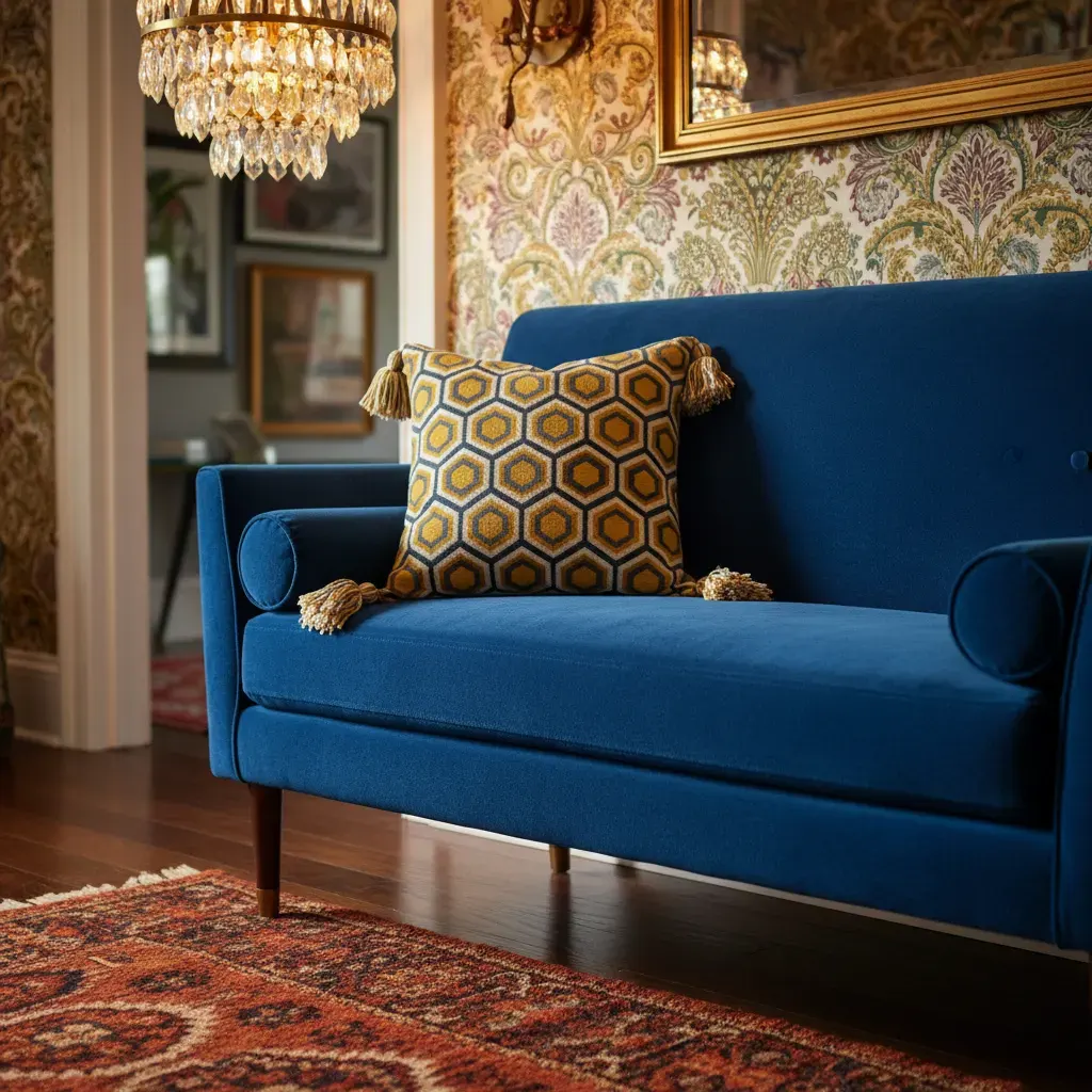 Maximalistisch Hal - kleurenpalet en sfeer