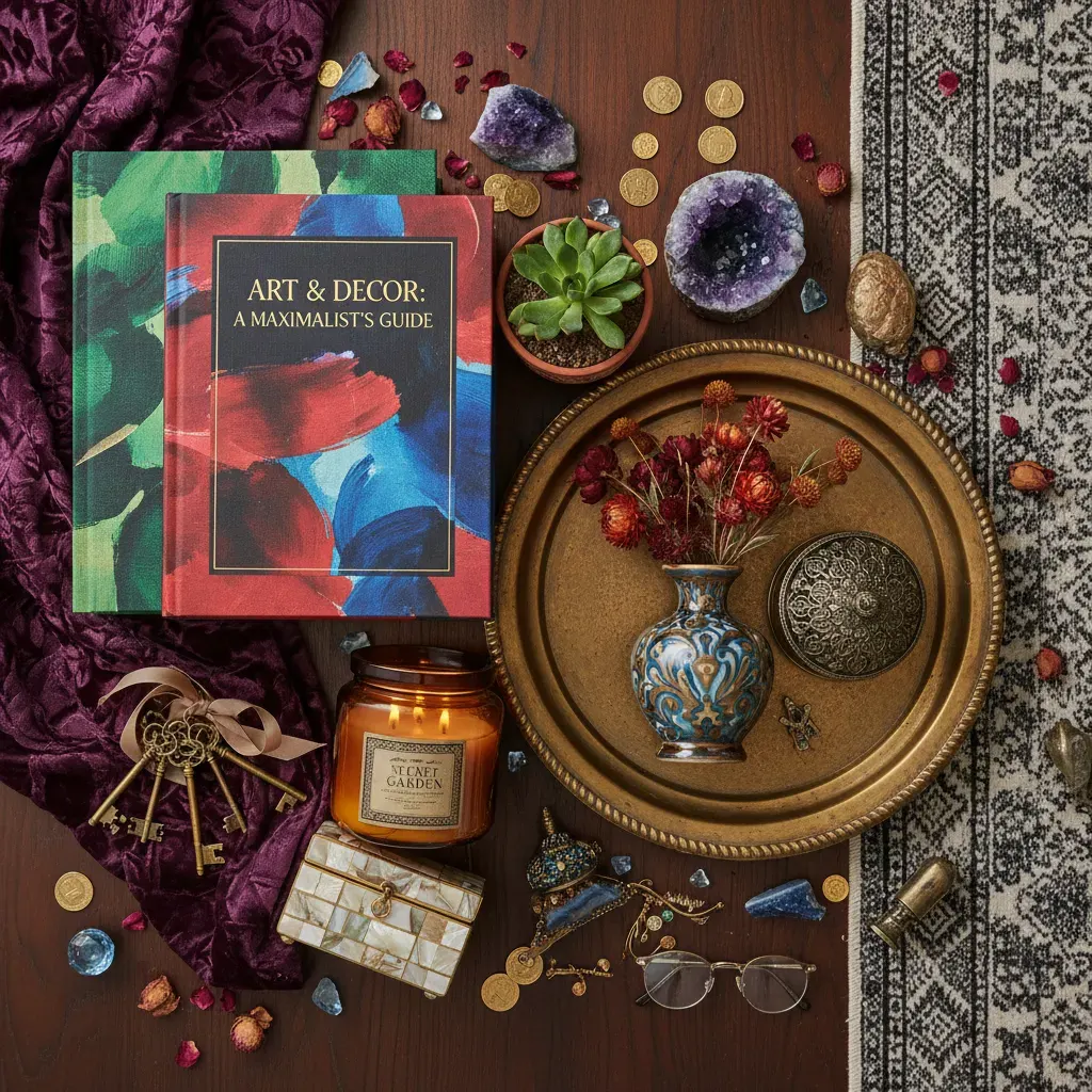 Maximalistisch Hal - inrichting en decoratie