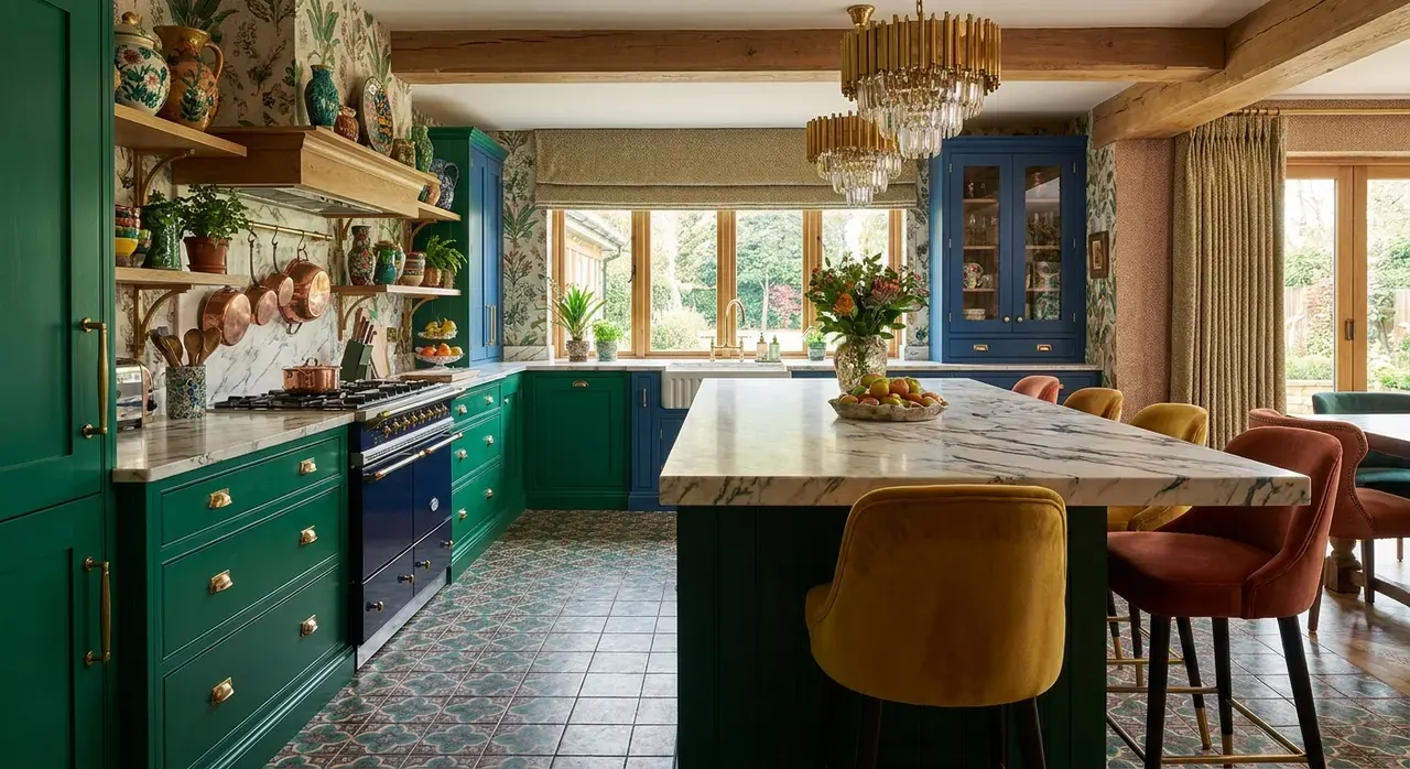 Maximalistisch Keuken - luxe variant