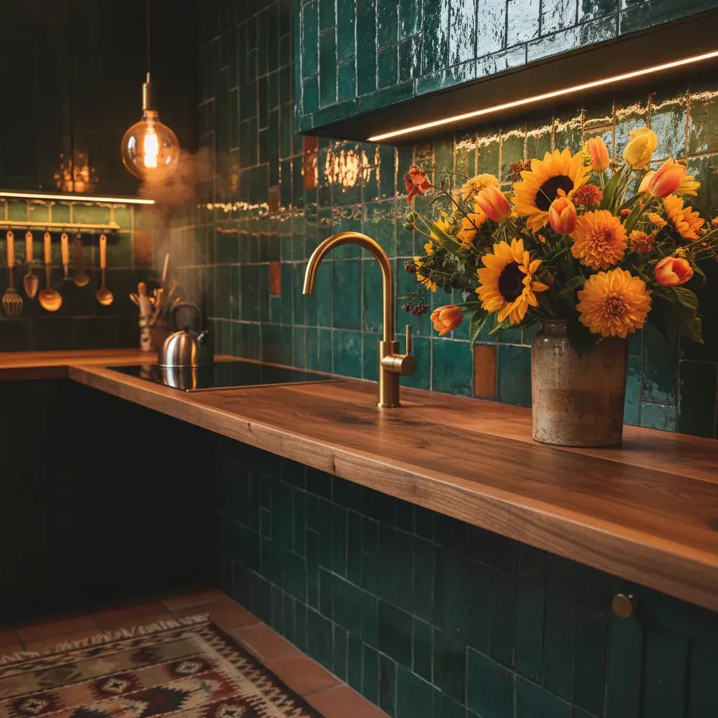 Maximalistisch Keuken - kleurenpalet en sfeer