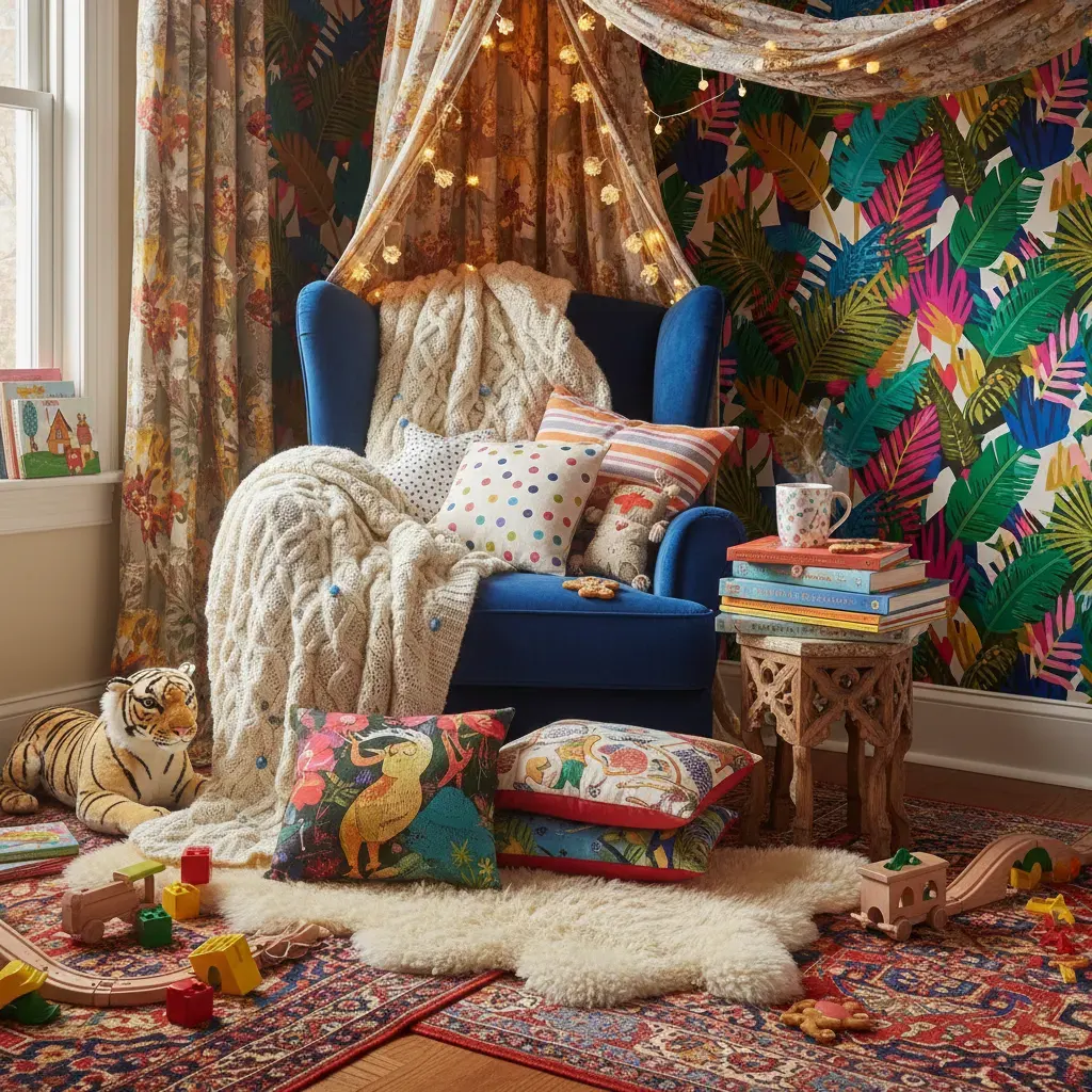 Maximalistisch Kinderkamer - kleurenpalet en sfeer