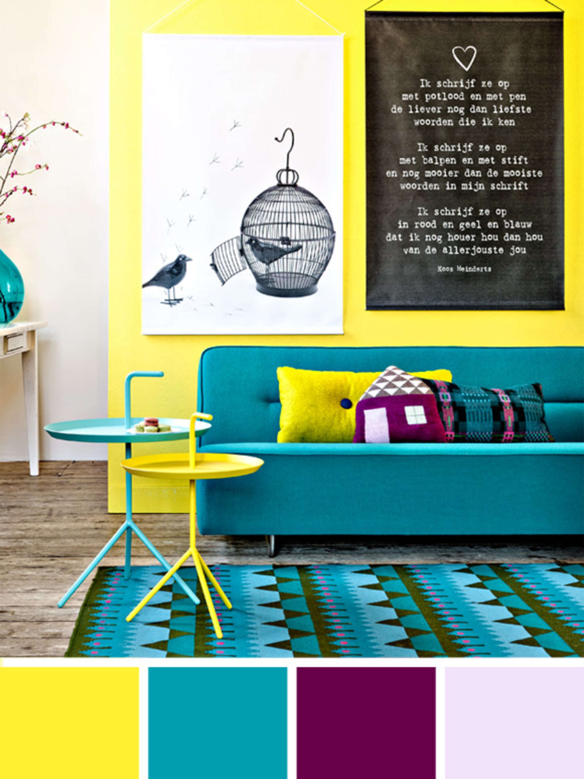 Maximalistisch Kinderkamer - sfeervolle kinderkamer 11