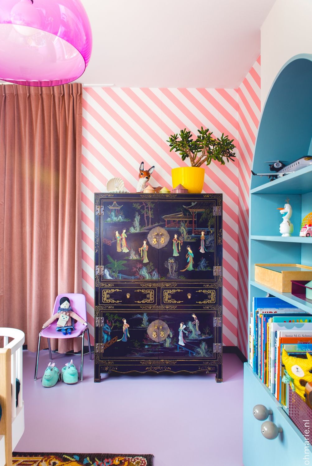 Maximalistisch Kinderkamer - sfeervolle kinderkamer 5