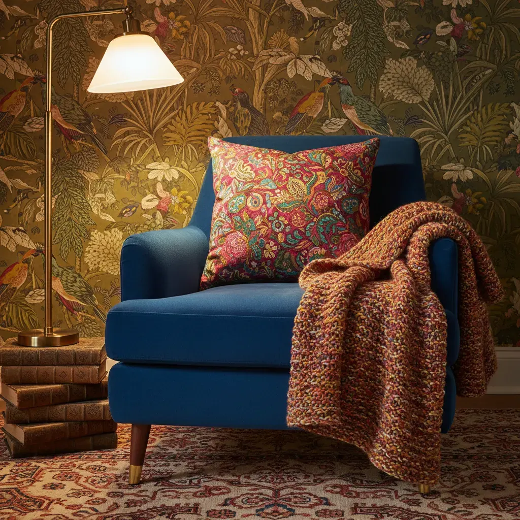 Maximalistisch Slaapkamer - kleurenpalet en sfeer