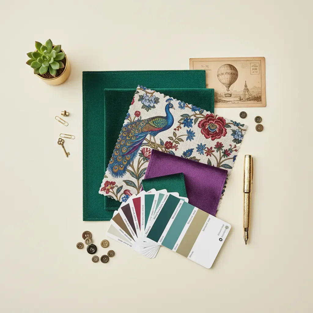 Maximalistisch Werkkamer - inrichting en decoratie