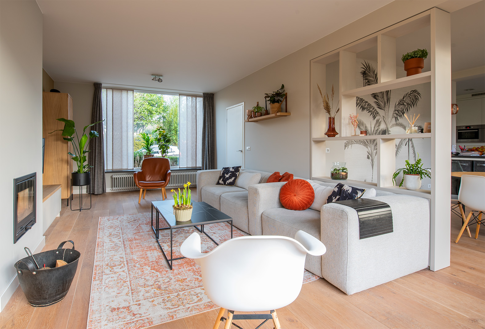 Maximalistisch Woonkamer - sfeervolle woonkamer 18