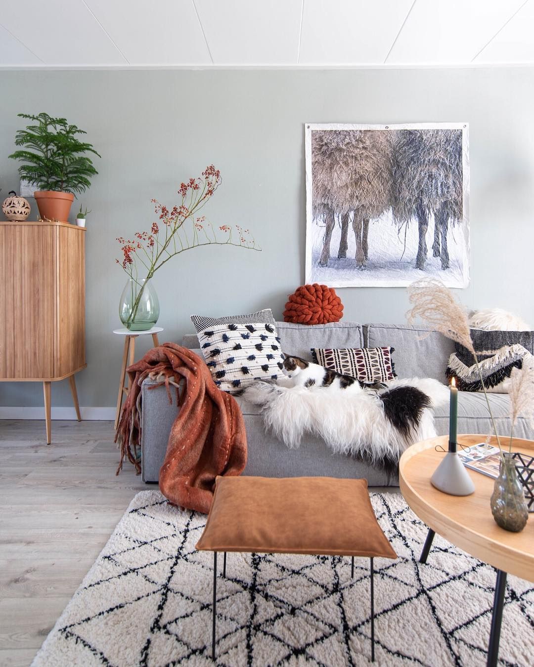 Maximalistisch Woonkamer - sfeervolle woonkamer 20