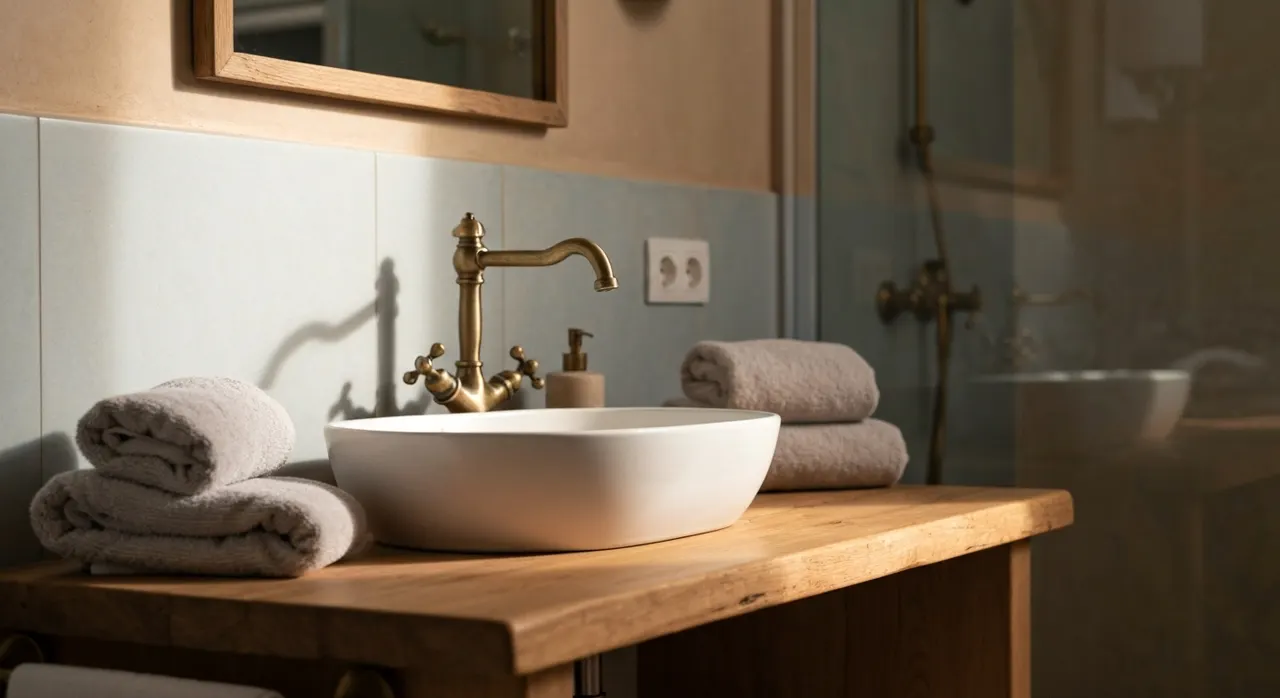 Mediterraans Badkamer - kleurenpalet en sfeer