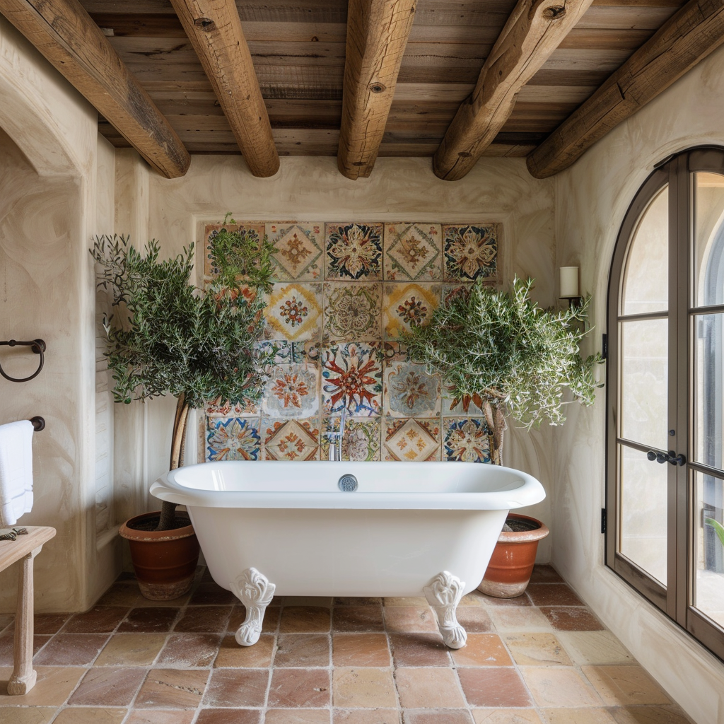 Mediterraans Badkamer - sfeervolle badkamer 3