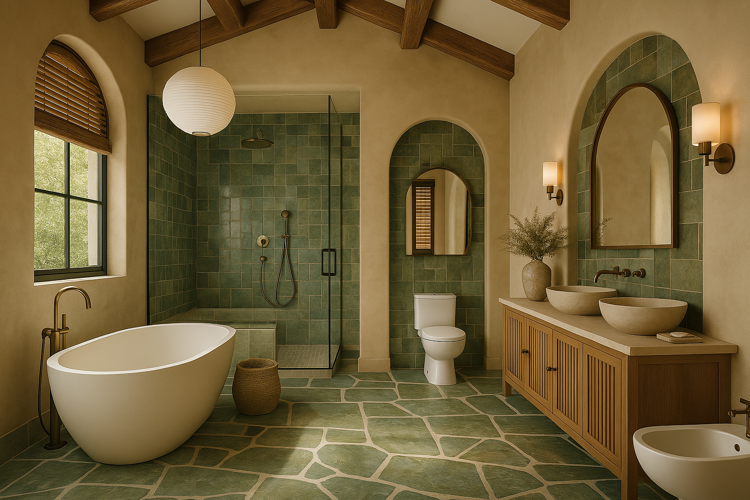 Mediterraans Badkamer - sfeervolle badkamer 5