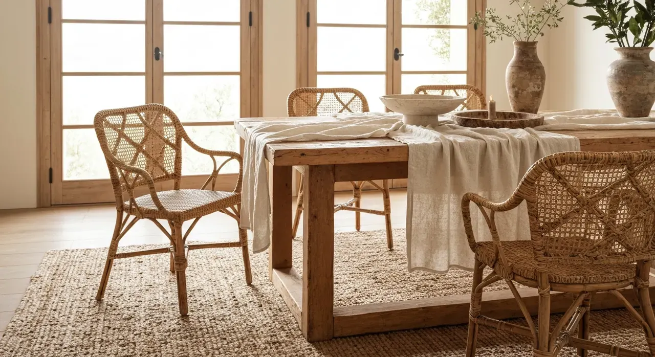 Mediterraans Eetkamer - kleurenpalet en sfeer