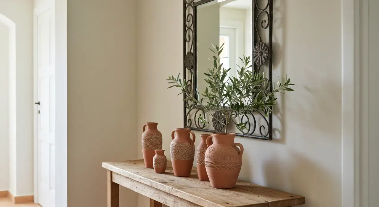 Mediterraans Hal - kleurenpalet en sfeer