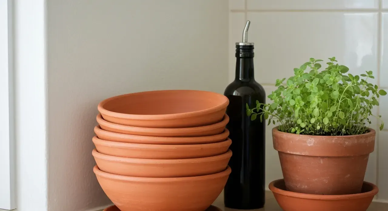 Mediterraans Keuken - detail van materialen en textuur