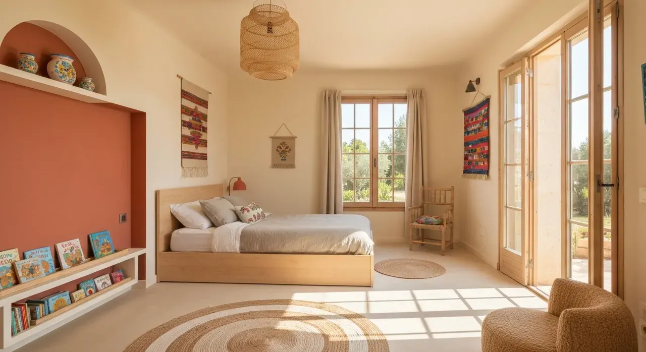 Mediterraans kinderkamer