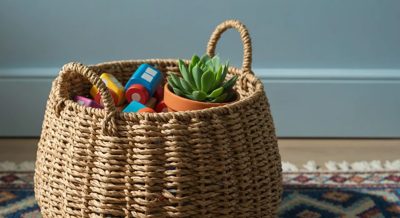 Mediterraans Kinderkamer - detail van materialen en textuur