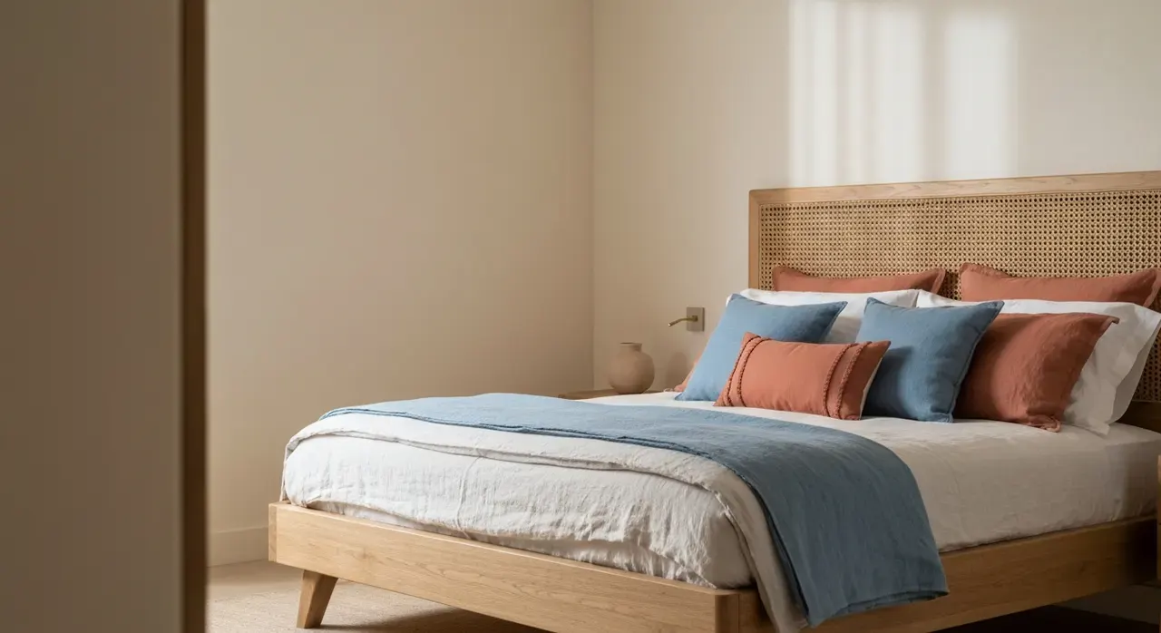 Mediterraans Slaapkamer - kleurenpalet en sfeer