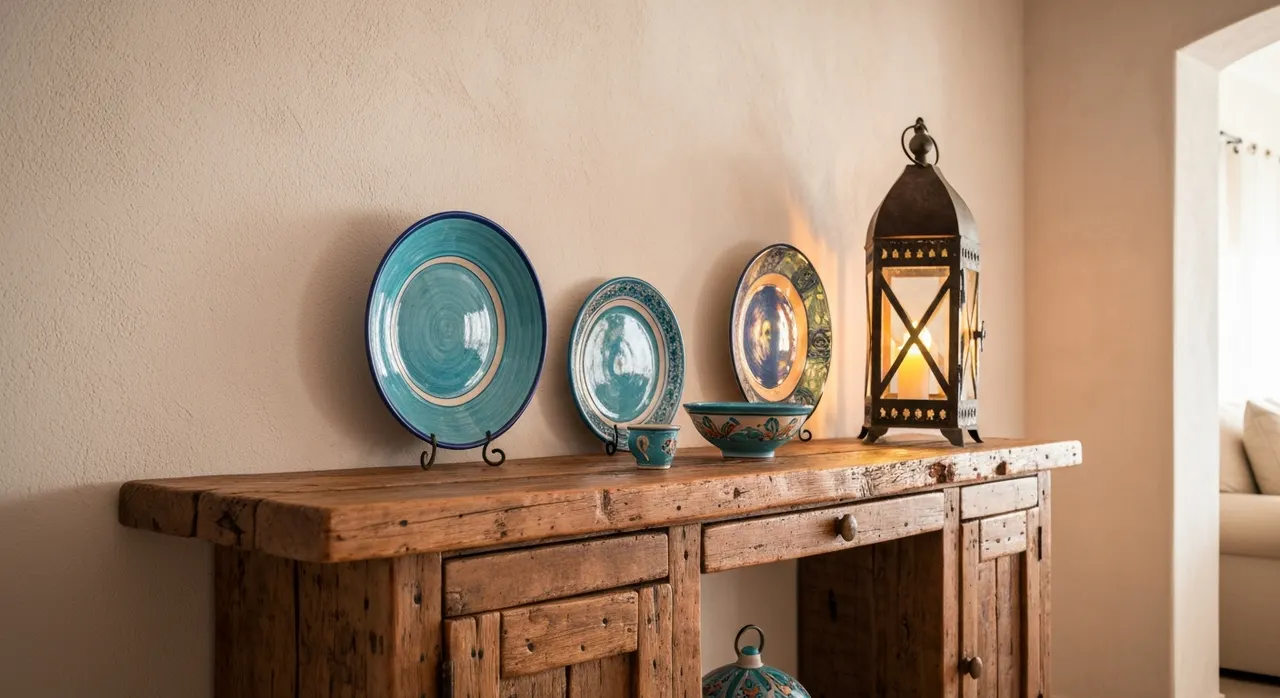 Mediterraans Woonkamer - kleurenpalet en sfeer