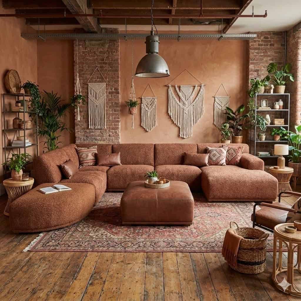 Mediterraans Woonkamer - sfeervolle woonkamer 9