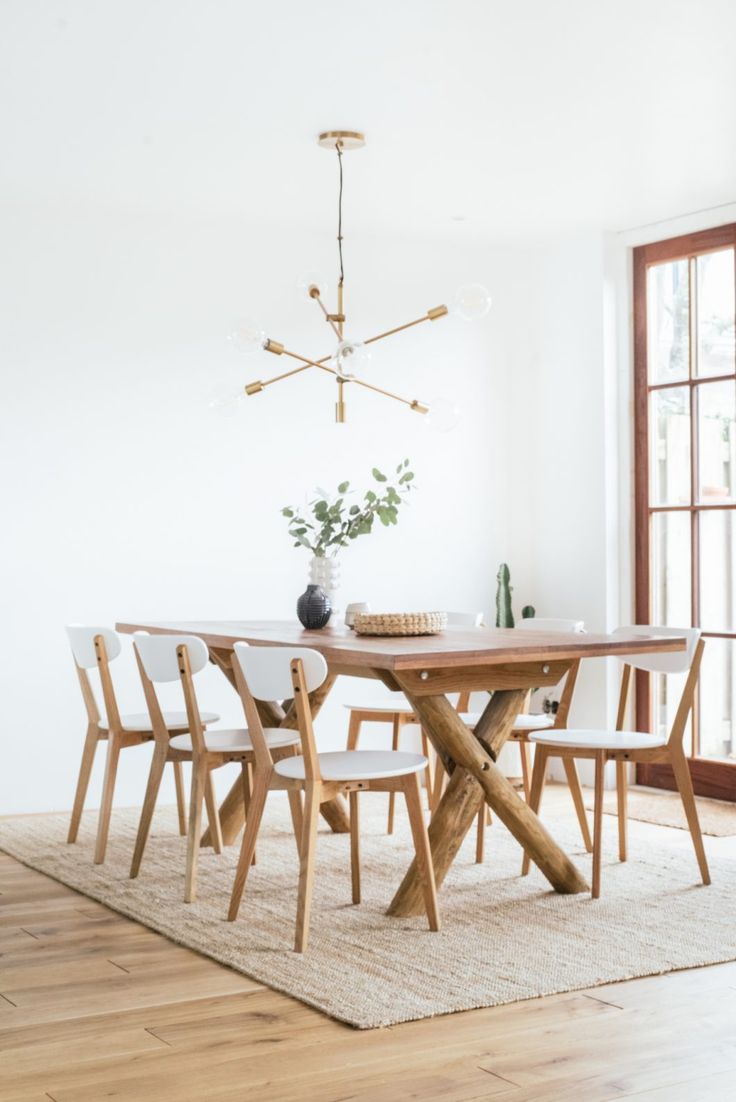 Midcentury Modern Eetkamer - sfeervolle eetkamer 20