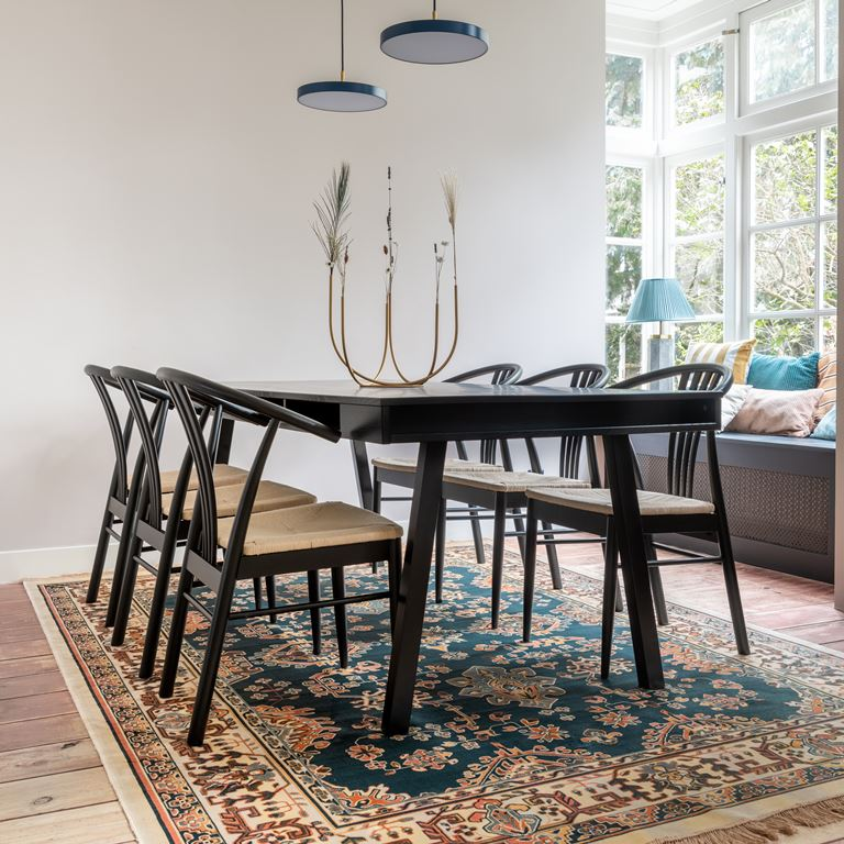 Midcentury Modern Eetkamer - sfeervolle eetkamer 4