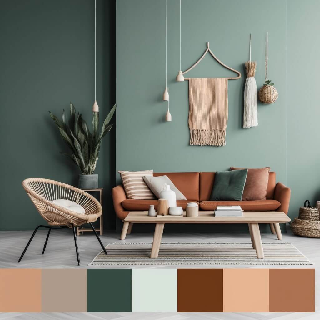 Midcentury Modern Hal - sfeervolle hal 14