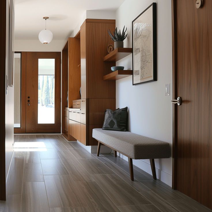 Midcentury Modern Hal - sfeervolle hal 2