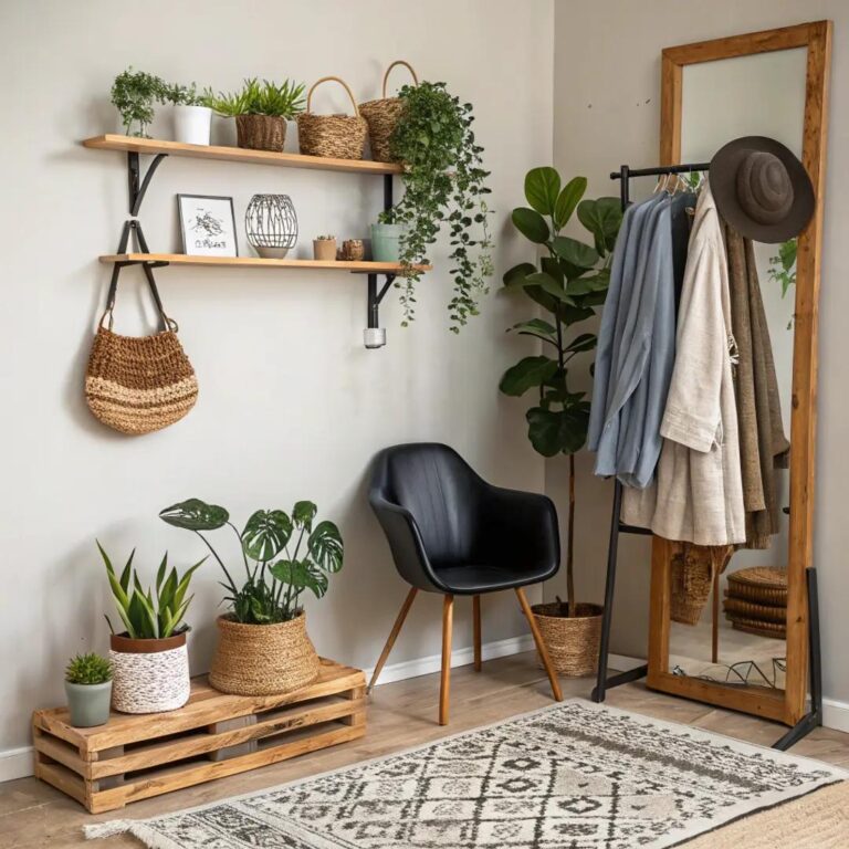 Midcentury Modern Hal - sfeervolle hal 9