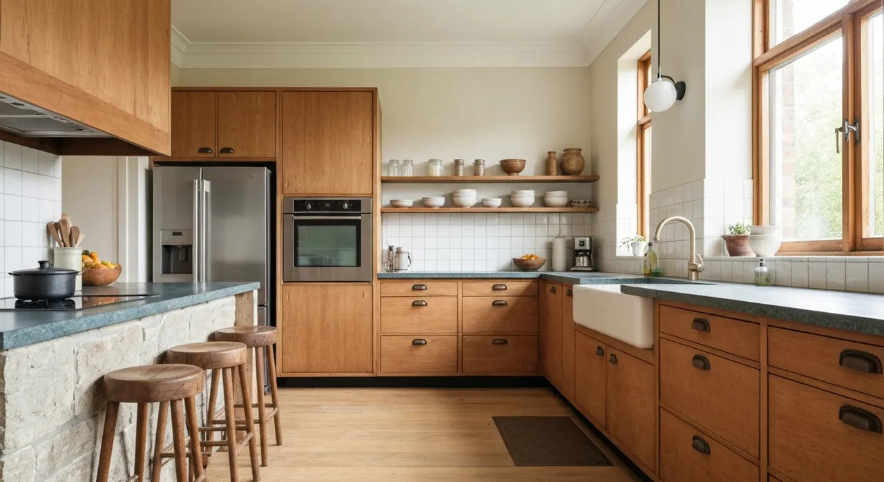 Midcentury Modern keuken