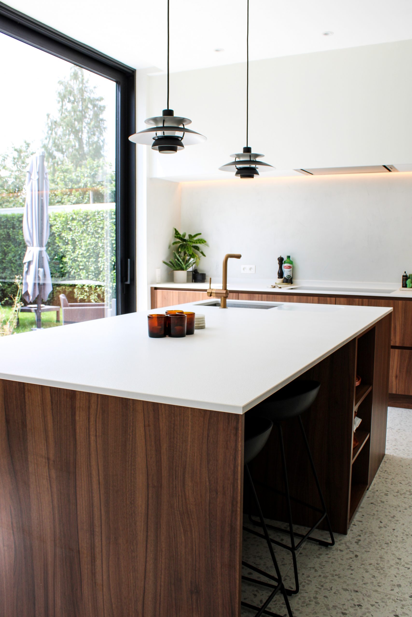 Midcentury Modern Keuken - sfeervolle keuken 12