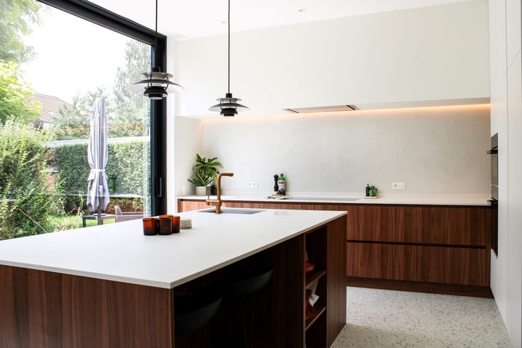 Midcentury Modern Keuken - sfeervolle keuken 16