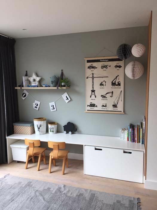 Midcentury Modern Kinderkamer - sfeervolle kinderkamer 8