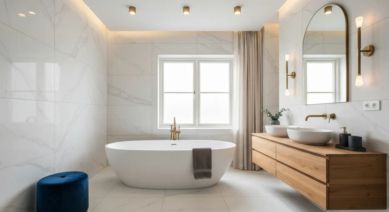 Modern Klassiek badkamer