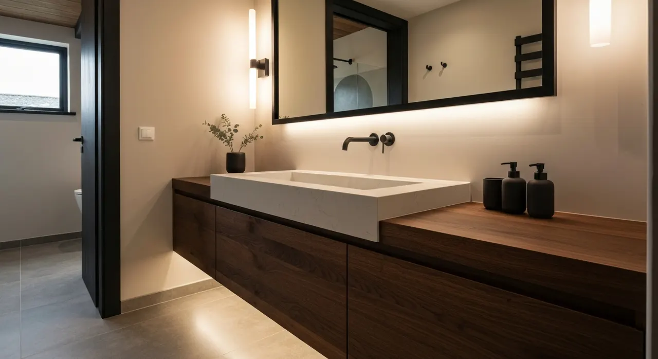 Modern Klassiek Badkamer - kleurenpalet en sfeer