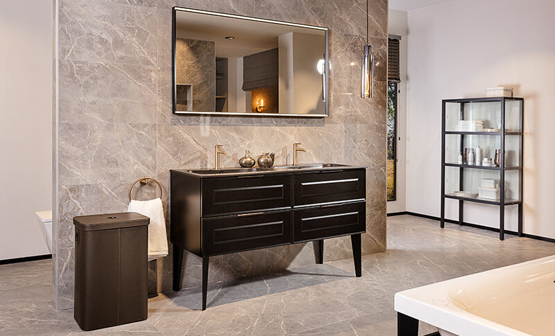 Modern Klassiek Badkamer - sfeervolle badkamer 12