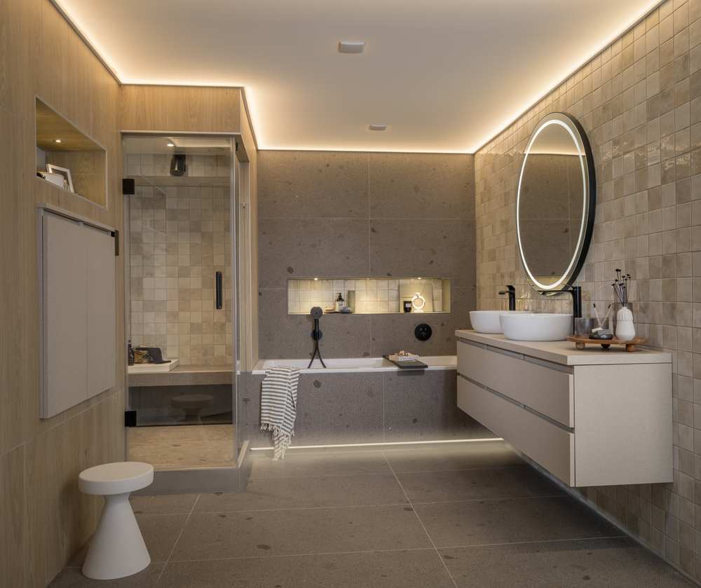 Modern Klassiek Badkamer - sfeervolle badkamer 6