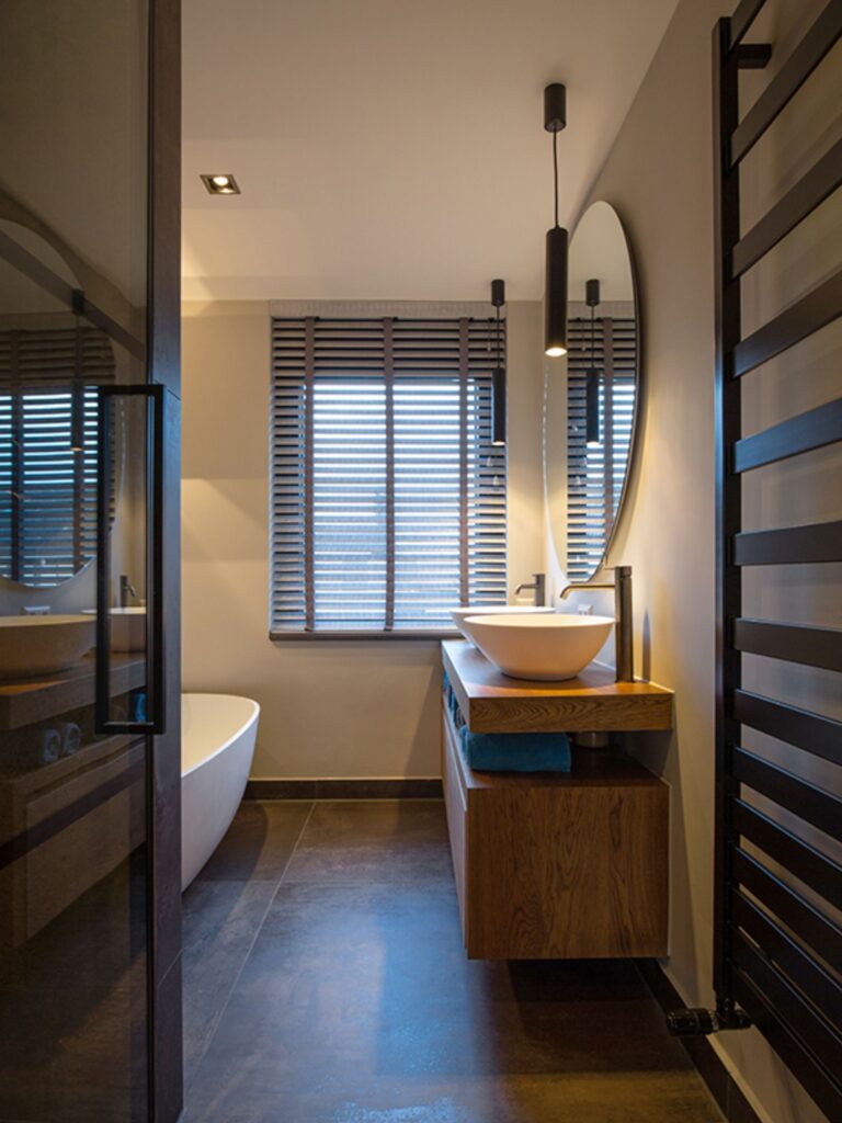 Modern Klassiek Badkamer - sfeervolle badkamer 9