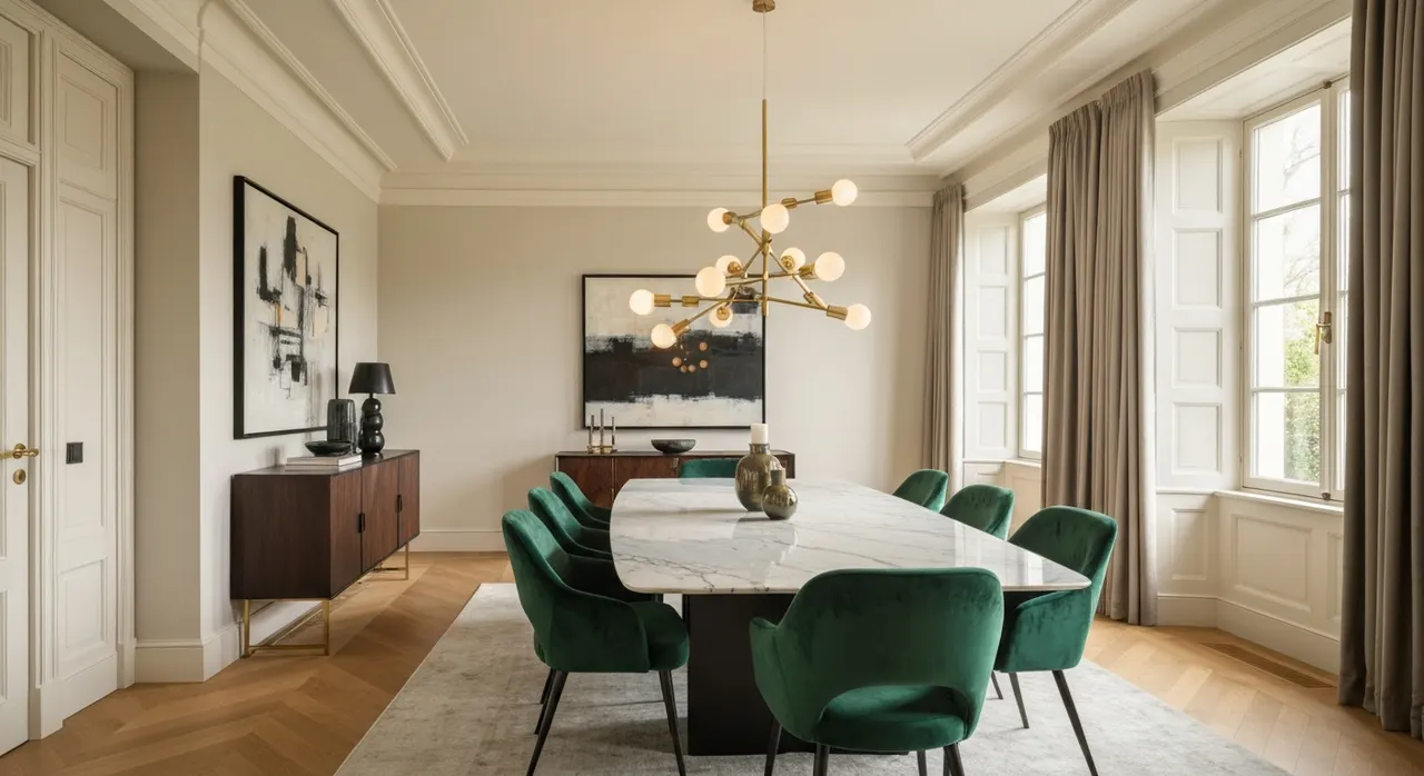 Modern Klassiek eetkamer