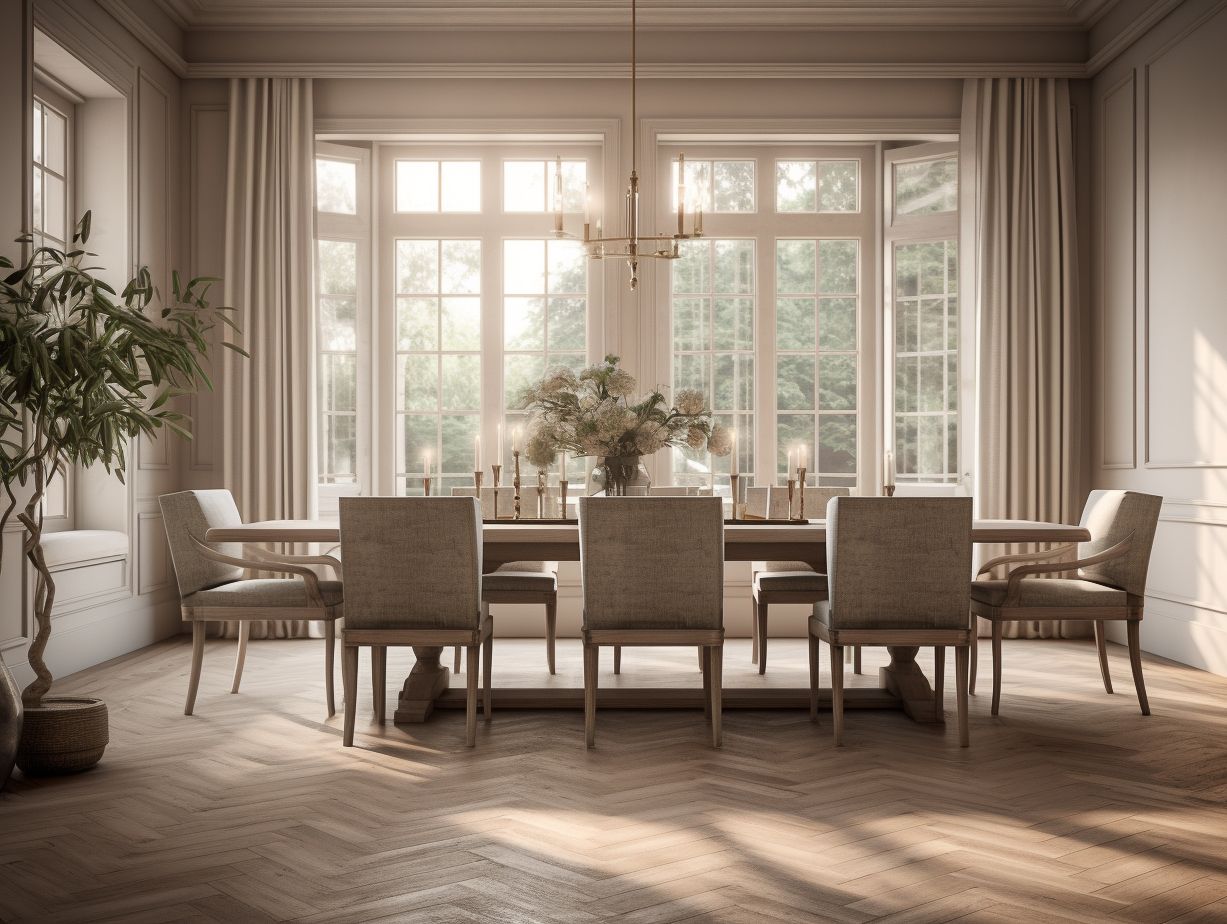 Modern Klassiek Eetkamer - sfeervolle eetkamer 15