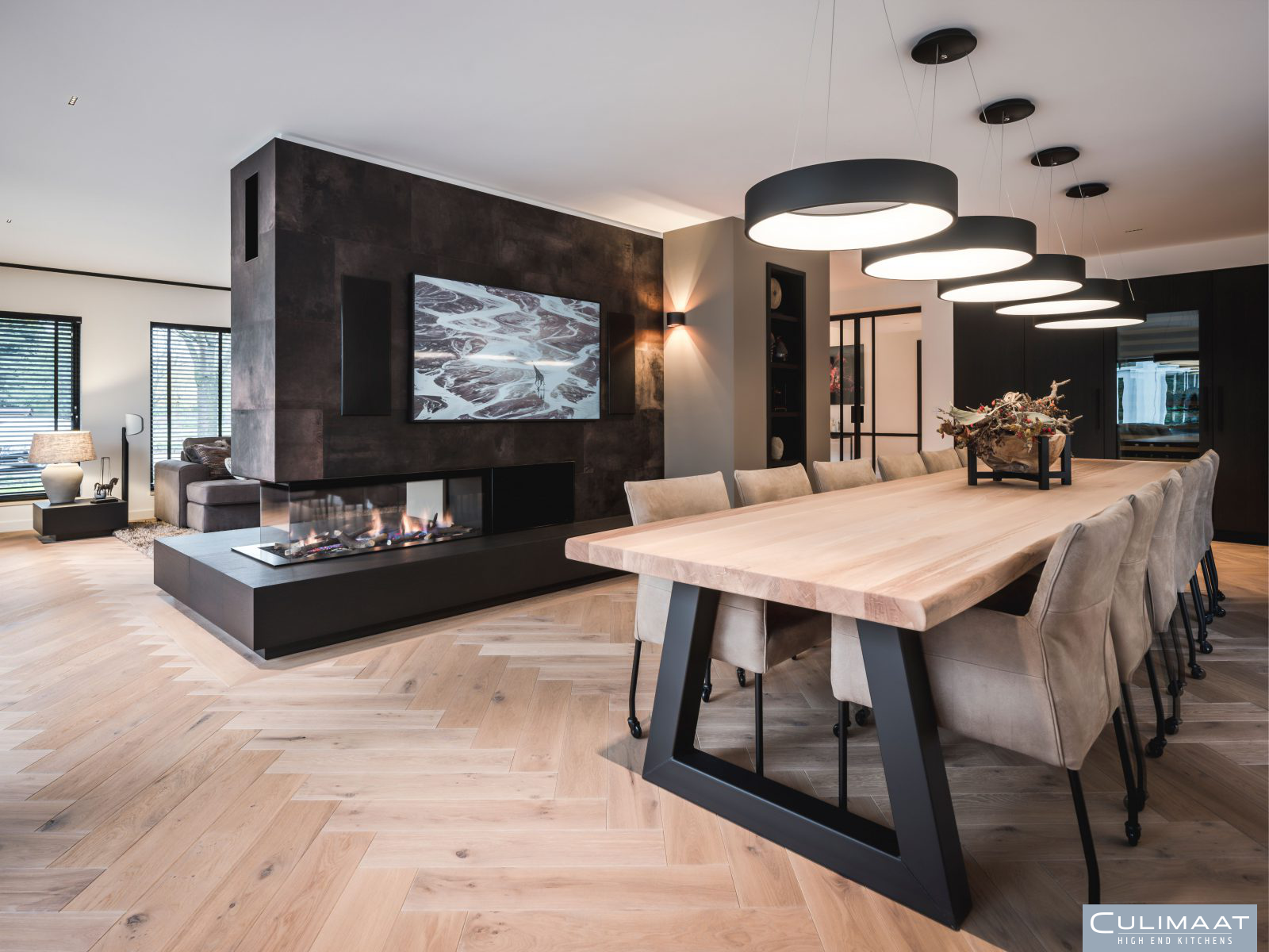 Modern Klassiek Eetkamer - sfeervolle eetkamer 16