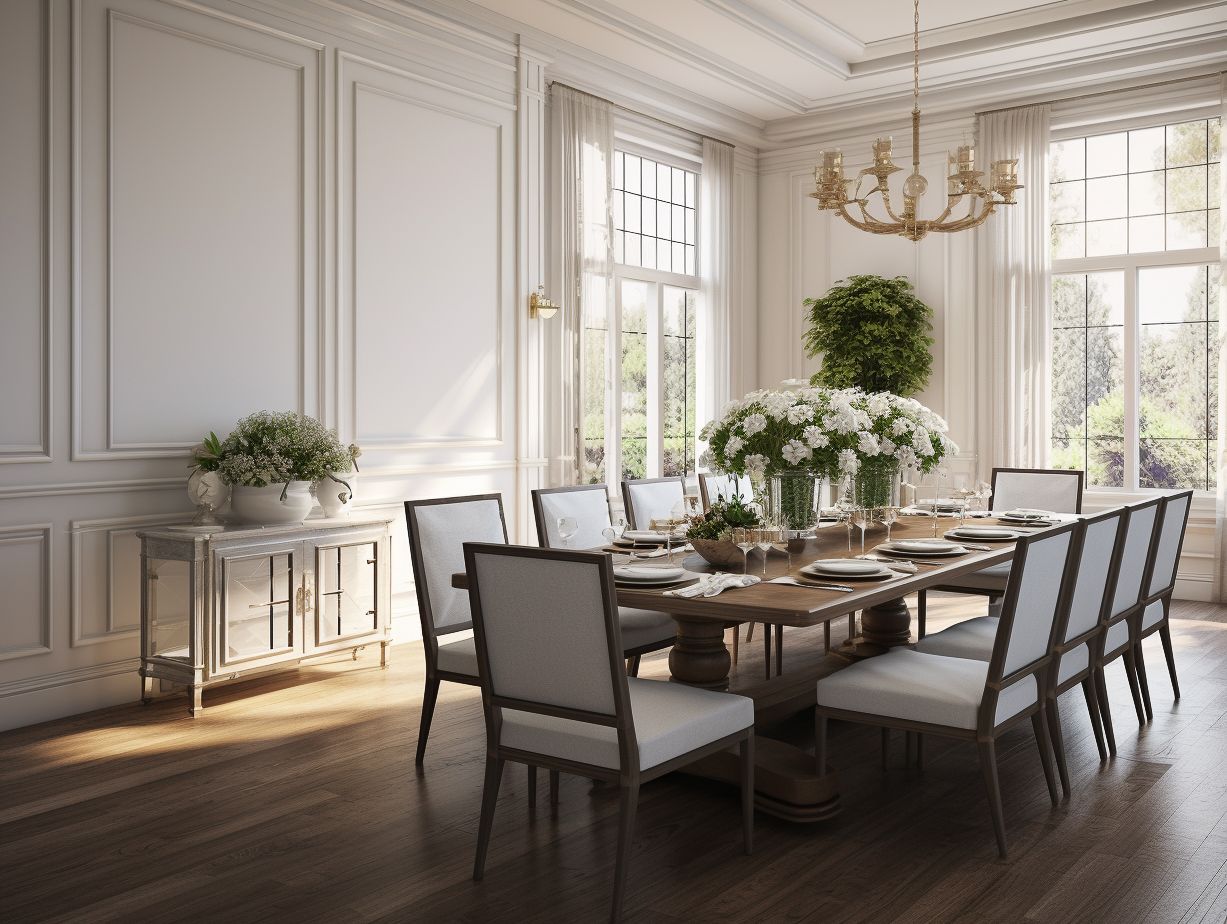 Modern Klassiek Eetkamer - sfeervolle eetkamer 18