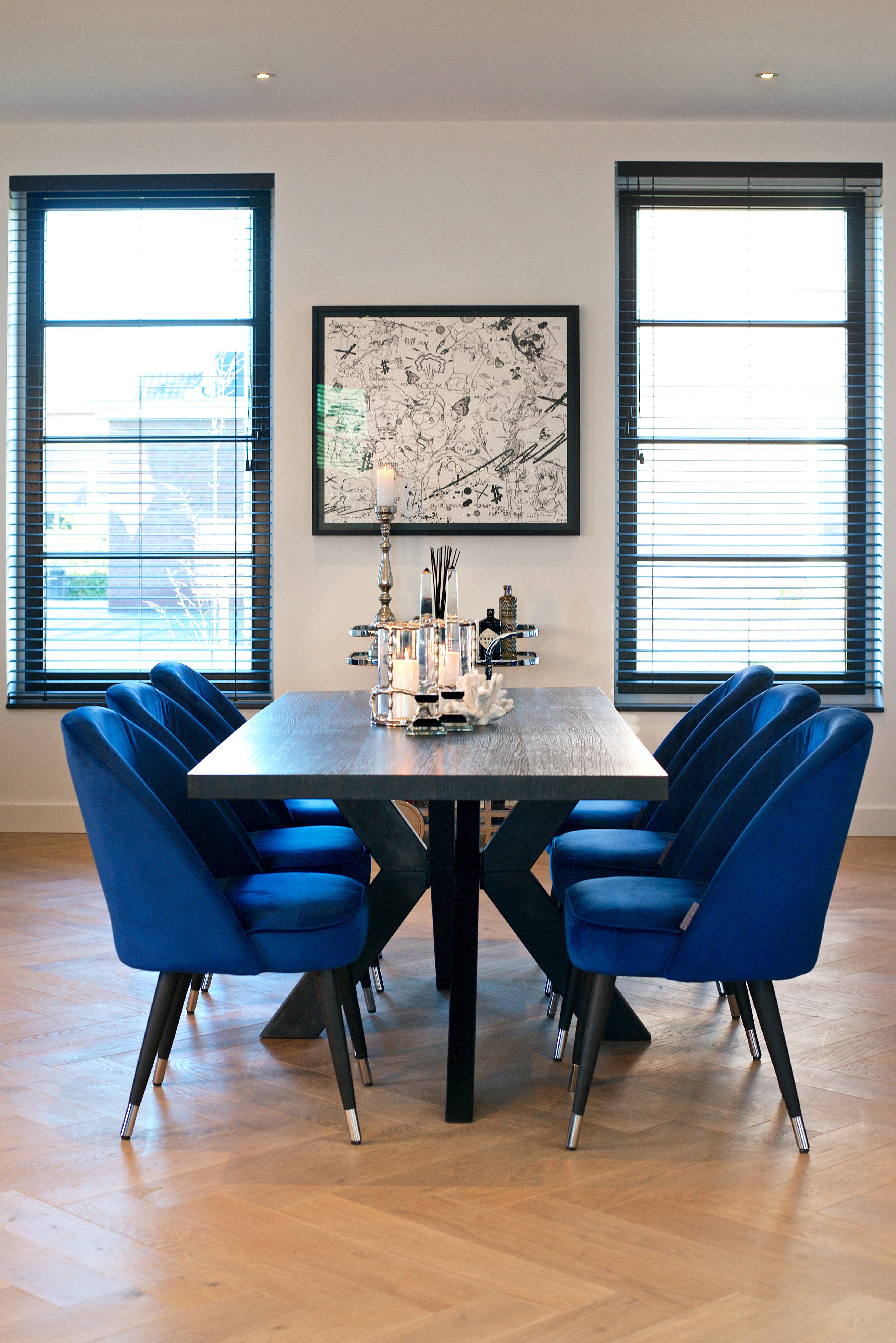 Modern Klassiek Eetkamer - sfeervolle eetkamer 2