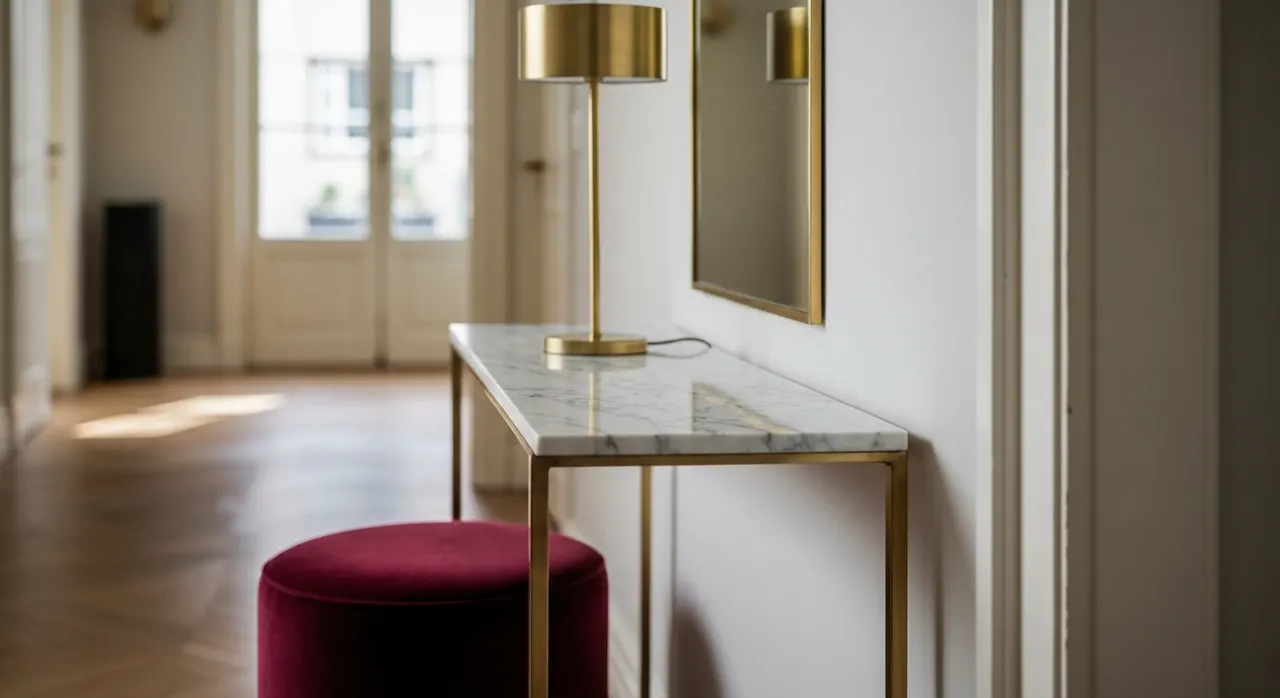 Modern Klassiek Hal - detail van materialen en textuur