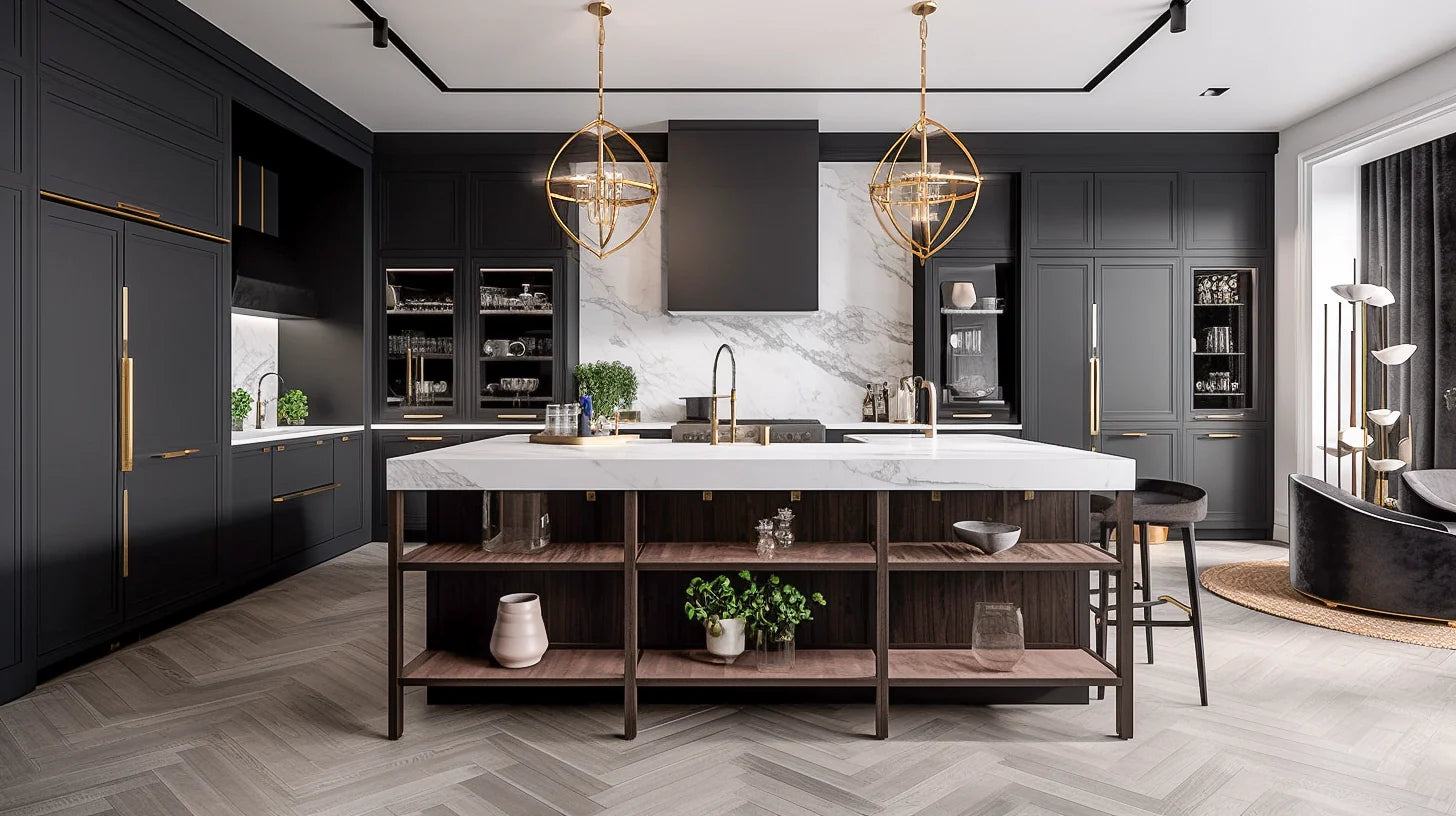 Modern Klassiek Keuken - sfeervolle keuken 1
