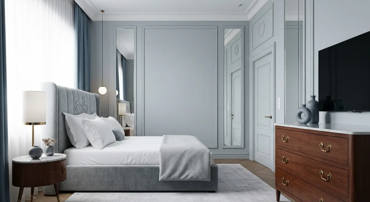 Modern Klassiek Slaapkamer - kleurenpalet en sfeer