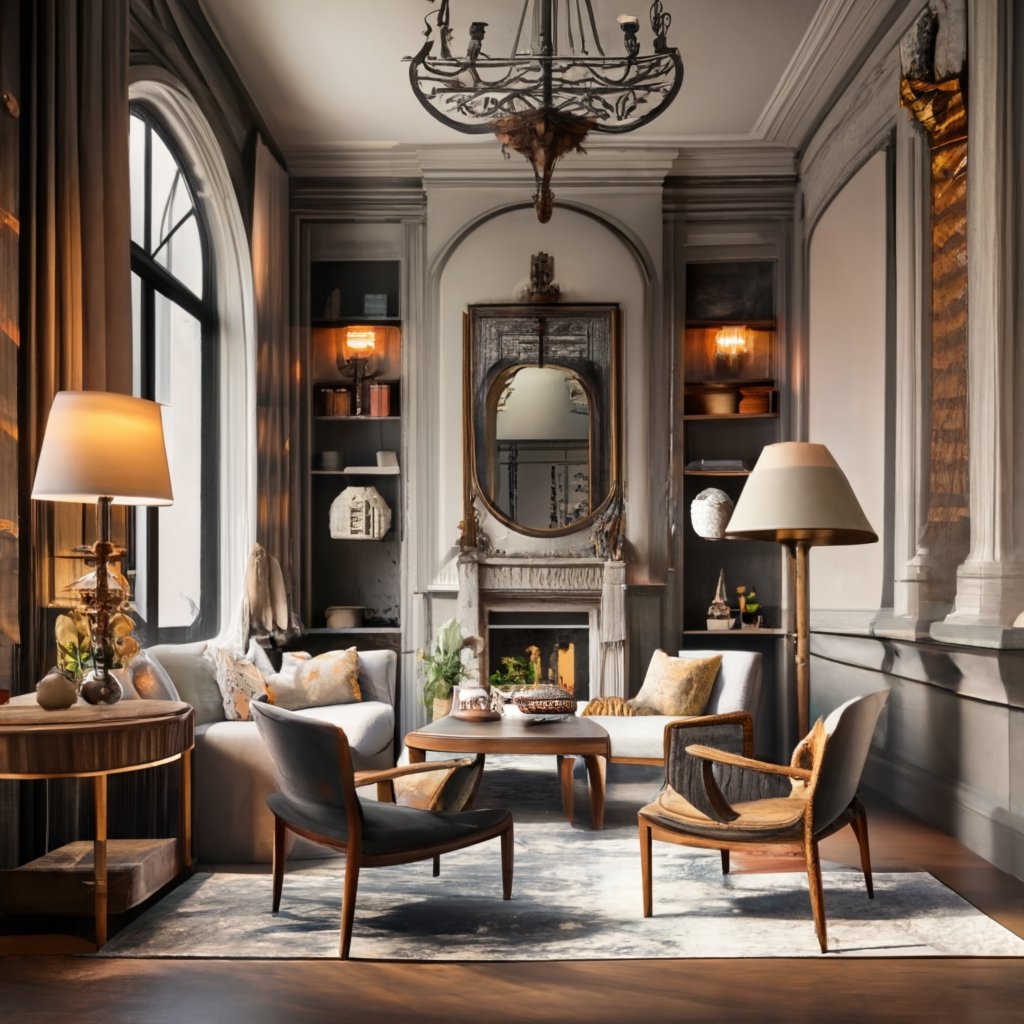 Modern Klassiek Werkkamer - sfeervolle werkkamer 3